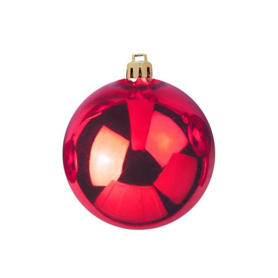 EUROPALMS Sfera Decorativa Rossa Ø 20 cm per Interni ed Esterni