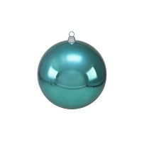 Sfera Decorativa EUROPALMS Deco Ball 30cm Turchese per Interni ed Esterni