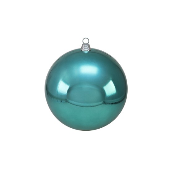 Sfera Decorativa EUROPALMS Deco Ball 30cm Turchese per Interni ed Esterni