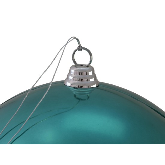 Sfera Decorativa EUROPALMS Deco Ball 30cm Turchese per Interni ed Esterni