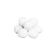 EUROPALMS Snowballs 7,5cm - Set di 10 Sfere Innevate per Decorazioni Invernali