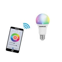 Lampada LED WiFi RGB+CCT OMNILUX E27 - Controllo App, Alexa, Google Home