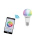 Lampada LED WiFi RGB+CCT OMNILUX E27 - Controllo App, Alexa, Google Home