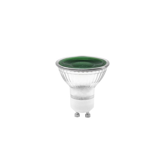 OMNILUX GU-10 230V LED SMD 7W Verde per Effetti Speciali - Lampadina LED