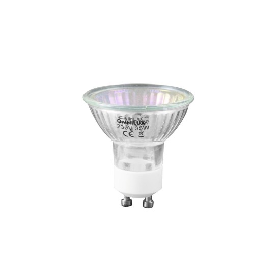 OMNILUX GU10 50W 230V Lampada Alogena Blu per Effetti Speciali - 1500h, 25°