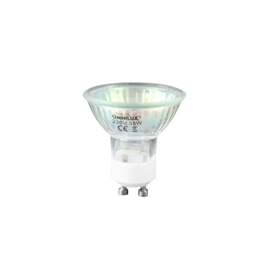 Lampada Alogena GU10 OMNILUX 50W 230V Giallo - Effetti Speciali 1500h 25°