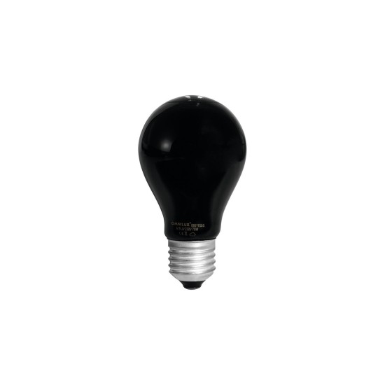 Lampadina UV Effetto Luce Nera 75W E27 OMNILUX - Dimmerabile e Facile da Montare