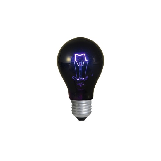 Lampadina UV Effetto Luce Nera 75W E27 OMNILUX - Dimmerabile e Facile da Montare