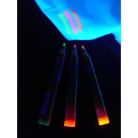 Pennarello UV Per Magliette Tessuti Stoffa Colore Arancione