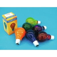 Lampadina OMNILUX A19 Gialla 40W E27 - Illuminazione Scenografica e Effetti Speciali