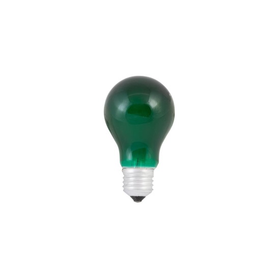 Lampadina Dimmerabile OMNILUX A19 230V/25W E27 Verde per Effetti Scenici