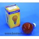 Lampadina OMNILUX A19 230V/25W E-27 arancione