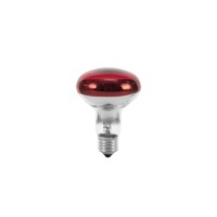 Lampadina Riflettore OMNILUX R80 E27 60W 230V Rosso per Effetti Speciali - Dimmerabile