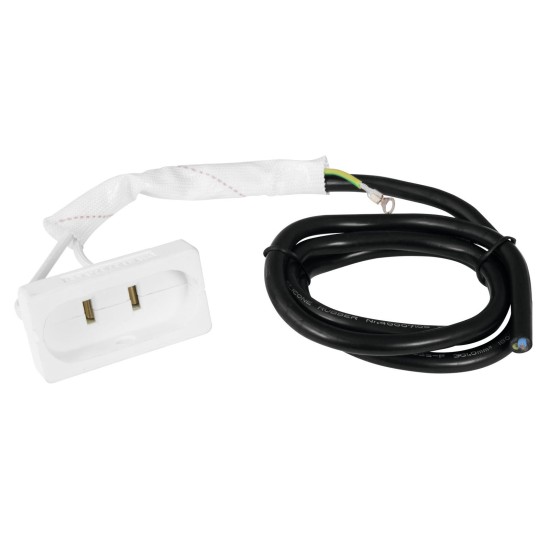 Portalampada OMNILUX con Cavo Silicone 90cm per PAR-56/-64, Bianco, 1000W