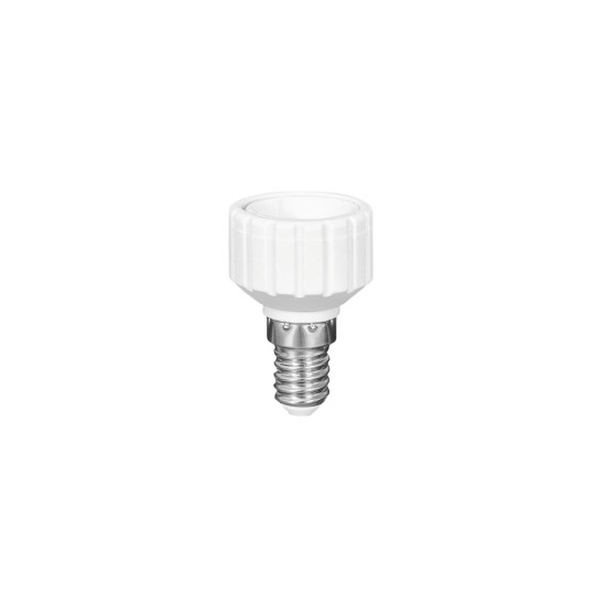 Adattatore EUROLITE da E-14 a GU-10 per Lampade, Universale e Duraturo