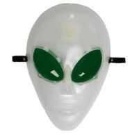 Maschera Fosforescente - Alieno glow in the dark 2