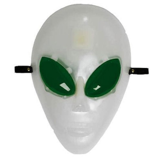 Maschera Fosforescente - Alieno glow in the dark 2 Maschera Fosforescente - Alieno glow in the dark 2