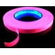 Nastro Adesivo Reagente Agli UV Wood Glow Fluo 45 metri - Rosa