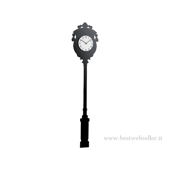 Orologio Design Adesivo Tatoo Da Parete Modello 4