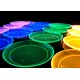 10 Piatti Reagenti Agli UV Wood Glow Fluo 22cm - MOD2