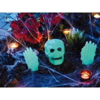 Teshio + Mani fosforescenti decorative - Halloween