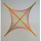 Tela String Art Reagente Agli UV Wood Glow Fluo - MOD1