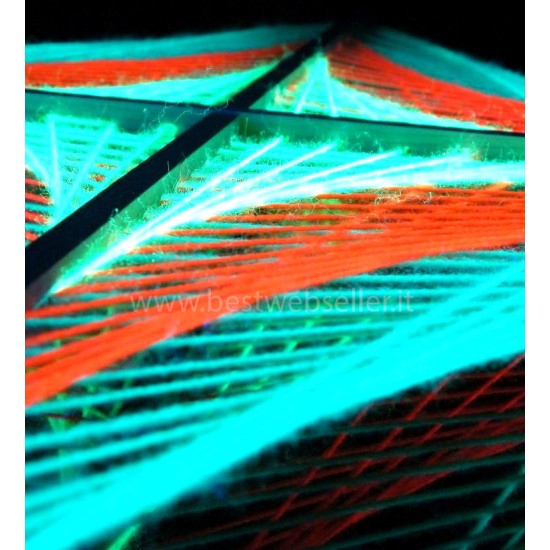 Tela String Art Reagente Agli UV Wood Glow Fluo - MOD2