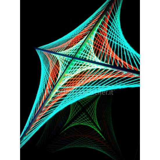 Tela String Art Reagente Agli UV Wood Glow Fluo - MOD2