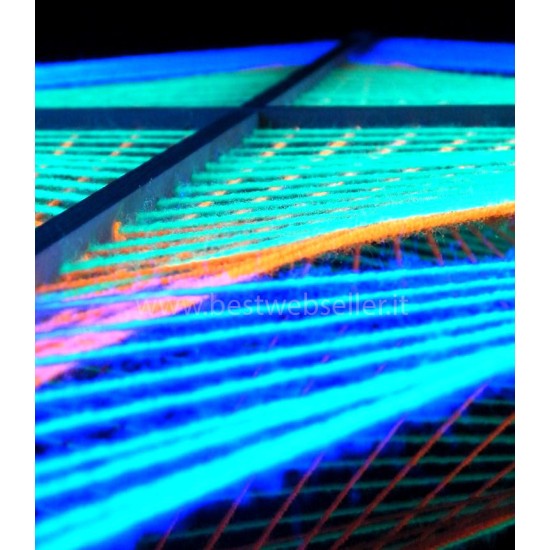 Tela String Art Reagente Agli UV Wood Glow Fluo - MOD4