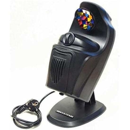 JBSystems Light Mini Wave Mini proiettore effetti luce onde d'acqua colorate con rotazione e filtri frost – 100W EFP incluso