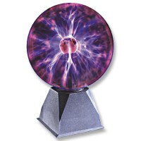 USATO Lampada Decorativa Sfera Al Plasma Gigante 20cm + Mic
