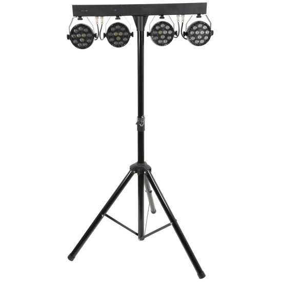 Kit Effetto Luce Completo con Moonflower Led, microfono e Stativo Luci Kit Effetto Luce Completo con Moonflower Led, microfono e Stativo Luci