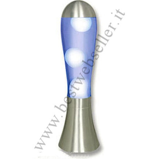 Lampada Lava Al Magma Colore Blu/Bianco Gigante DIAMETRO 225 mm Lampada Lava Al Magma Colore Blu/Bianco Gigante DIAMETRO 225 mm