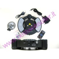 Lettore Audio Mp3 USB + Laser Stelllare Rosso Verde +Telecomando