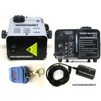 Macchina Del Fumo Con Telecomando Wireless 900W 900 Watt