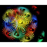 Effetto Luce Moonflower Star 12V/50W con Microfono - Perfetto per Feste