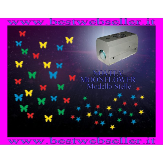 Effetto Luce Proiettore Farfalle Moonflower Farfalline Effetto Luce Proiettore Farfalle Moonflower Farfalline