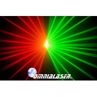 OmniaLaser - Effetto Luce Laser Rosso Verde DMX OL-D400RG