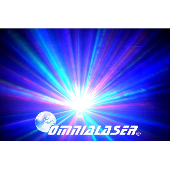 Effetto Luce OmniaLaser Moonflower LED RGB OL-MFL3 E27 Effetto Luce OmniaLaser Moonflower LED RGB OL-MFL3 E27