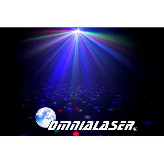 Effetto Luce OmniaLaser Moonflower LED RGB OL-MFL3 E27 Effetto Luce OmniaLaser Moonflower LED RGB OL-MFL3 E27