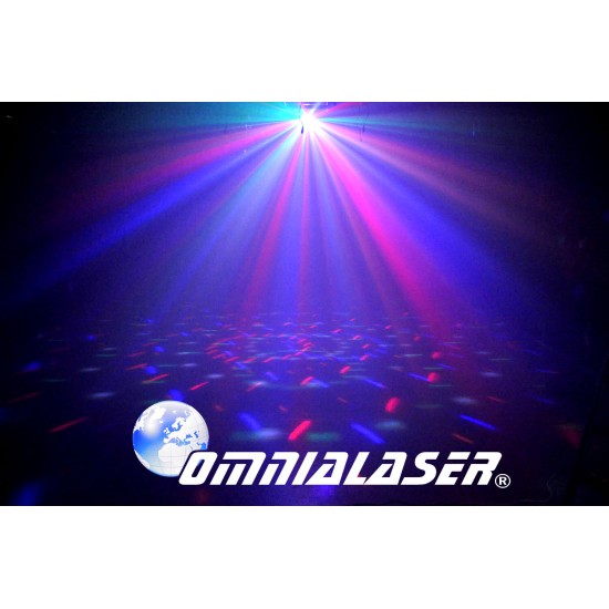 Effetto Luce OmniaLaser Moonflower LED RGB OL-MFL3 E27 Effetto Luce OmniaLaser Moonflower LED RGB OL-MFL3 E27
