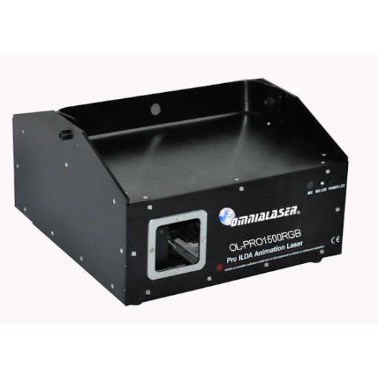OmniaLaser - Effetto Luce Laser RGB DMX ILDA OL-PRO1000RGB OmniaLaser - Effetto Luce Laser RGB DMX ILDA OL-PRO1000RGB