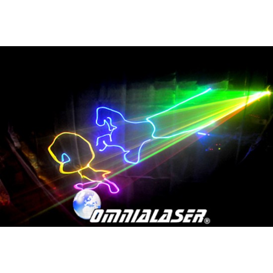 OmniaLaser - Effetto Luce Laser RGB DMX ILDA OL-PRO1000RGB OmniaLaser - Effetto Luce Laser RGB DMX ILDA OL-PRO1000RGB