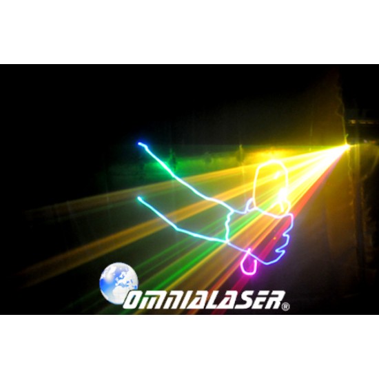 OmniaLaser - Effetto Luce Laser RGB DMX ILDA OL-PRO1000RGB OmniaLaser - Effetto Luce Laser RGB DMX ILDA OL-PRO1000RGB
