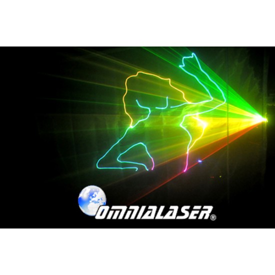 OmniaLaser - Effetto Luce Laser RGB DMX ILDA OL-PRO1000RGB OmniaLaser - Effetto Luce Laser RGB DMX ILDA OL-PRO1000RGB