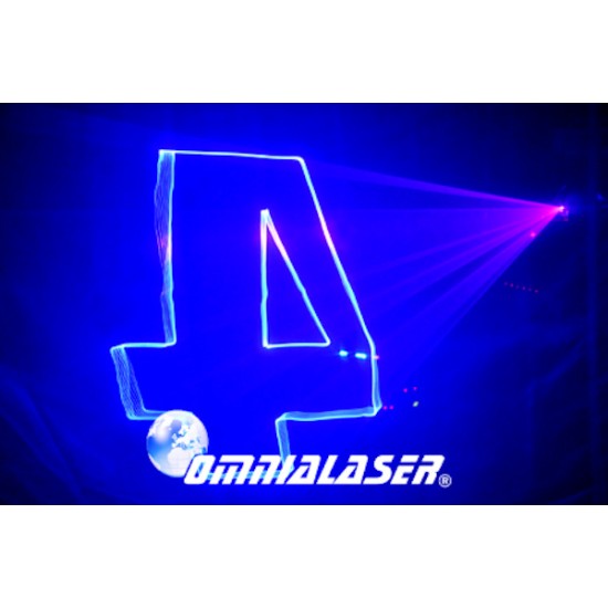 OmniaLaser - Effetto Luce Laser RGB DMX ILDA OL-PRO1000RGB OmniaLaser - Effetto Luce Laser RGB DMX ILDA OL-PRO1000RGB