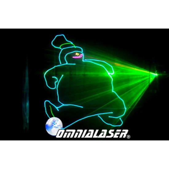 OmniaLaser - Effetto Luce Laser RGB DMX ILDA OL-PRO1000RGB OmniaLaser - Effetto Luce Laser RGB DMX ILDA OL-PRO1000RGB
