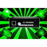 OmniaLaser - Laser Verde Animazione ILDA DMX OL-PRO6000G