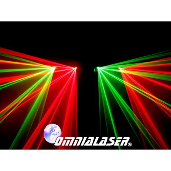 OmniaLaser - Effetto Luce Laser LaserShow RG DMX OL-Q400RG OmniaLaser - Effetto Luce Laser LaserShow RG DMX OL-Q400RG