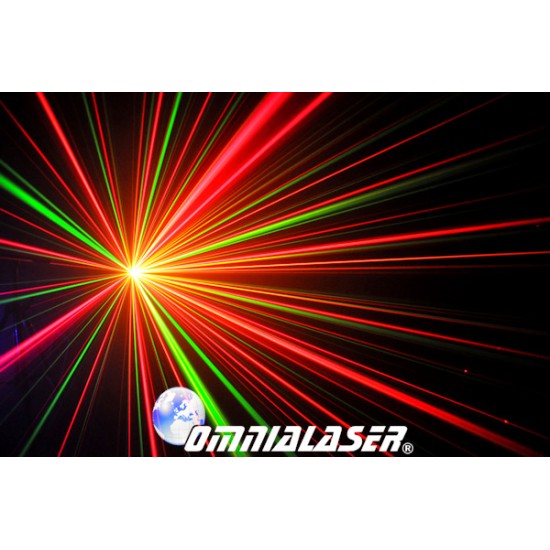 OmniaLaser - Effetto Luce Laser Stellare RG DMX OL-S400RG OmniaLaser - Effetto Luce Laser Stellare RG DMX OL-S400RG